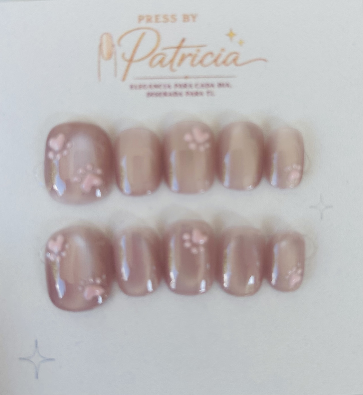 Set de uñas press on Petal Veil