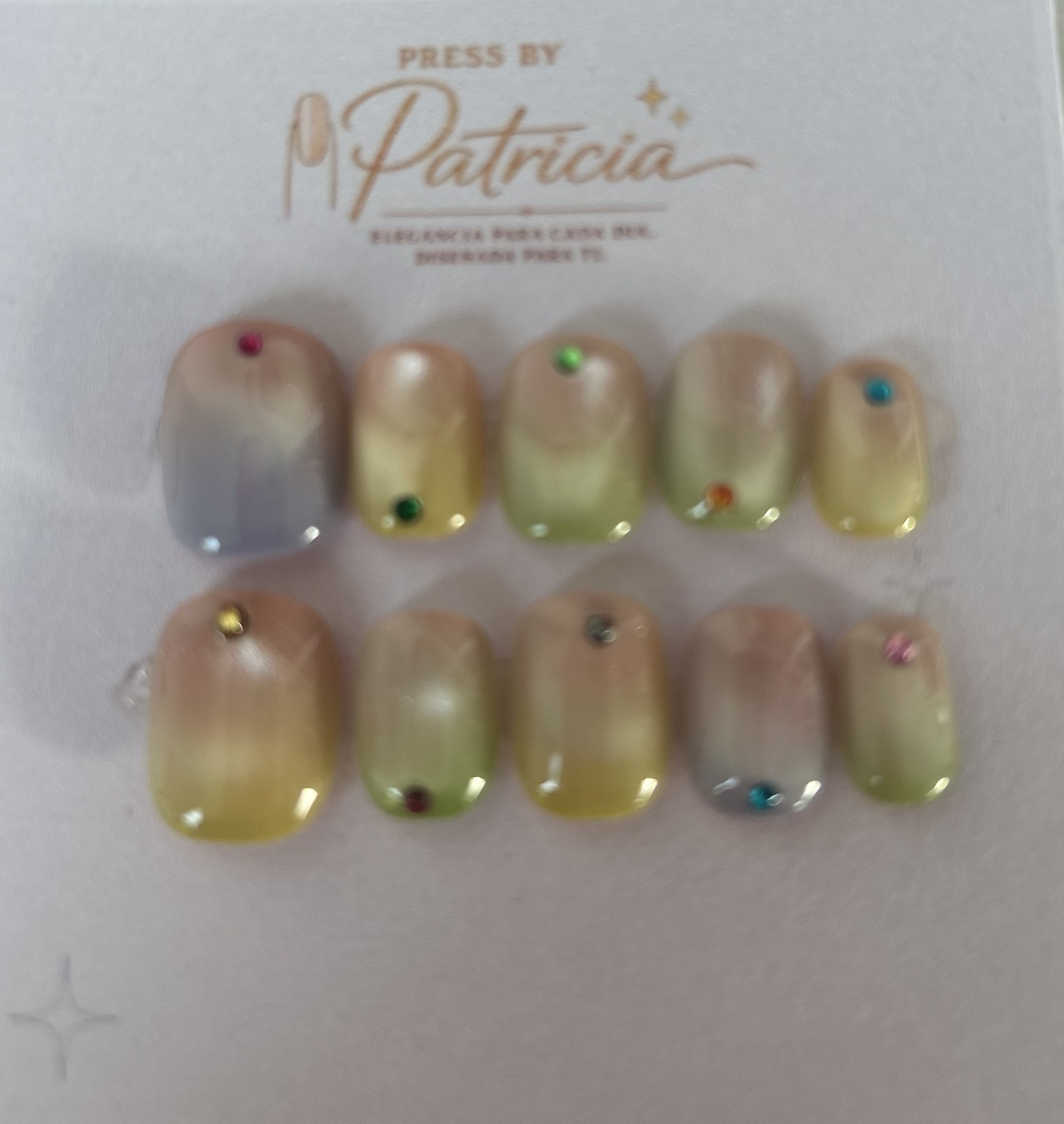 Set de uñas press on Prism Dew